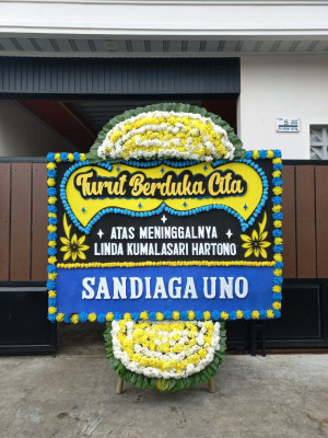 Papan Bunga Duka di Dumoga Utara