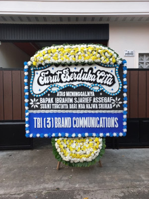 Papan Bunga Duka di Dumoga Utara